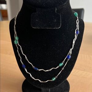 THE LIMITED Necklace with Glass Beads